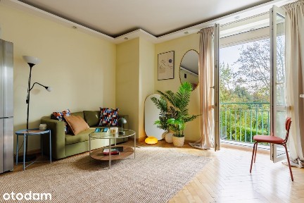 2 pok | metro 350 m | Stary Mokotów | 37,09 m²