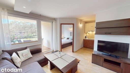 Apartament z balkonem 500 m od plaży - parking