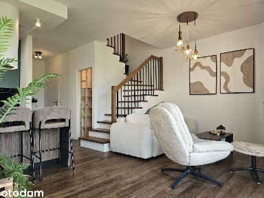 BLIŹNIKA LUX WYKOŃCZONY 70,5 m² Nowoczesny Zielono MI Podolszyn
