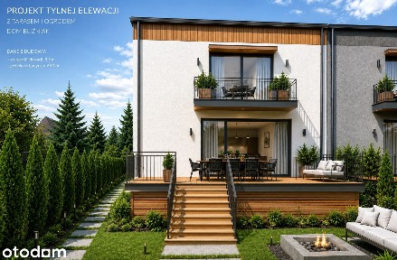 Bliźniak na Stokach | 120 m² + pełna piwnica | działka 391 m²