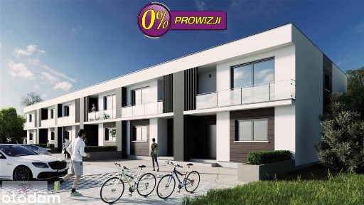 Skrajny segment 112m2 z ogrodem 500m2 - przy lesie