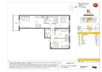 4-pokojowe mieszkanie 80m2 + balkon