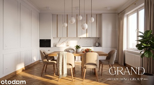 Apartament 102 m² z balkonem 33 m² | 4 pokoje | Powiśle