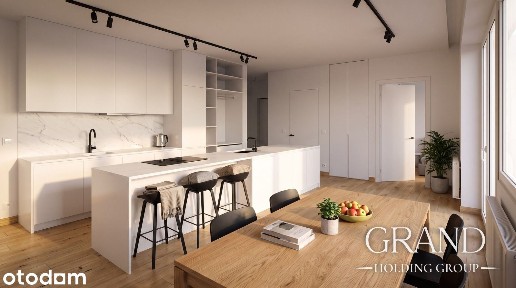 Apartament 70 m² z garderobą i balkonem | 2 pokoje | Powiśle