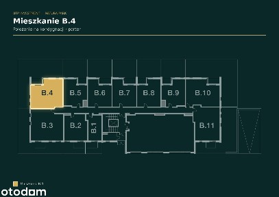 3 pokoje 59,85 m² z ogrodem 96,79 m², parter | Natura Park B04
