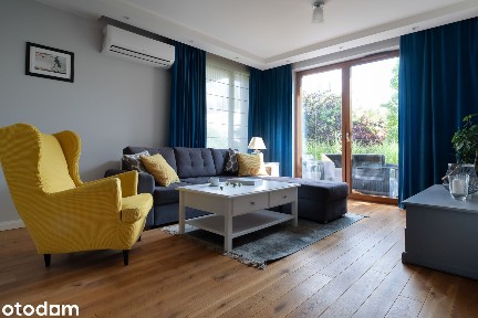 Przestronny apartament 106 m² z dużym ogrodem i tarasem / Mokotów