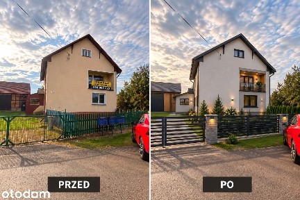 Dom wolnostojący z piwnicą garażami i działką