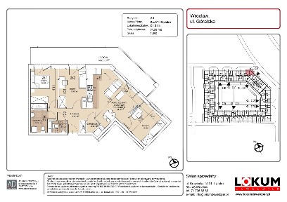4-pokojowe mieszkanie 71m2 + loggia Bezpośrednio