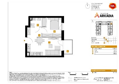 2-pokojowe mieszkanie 33m2 + balkon