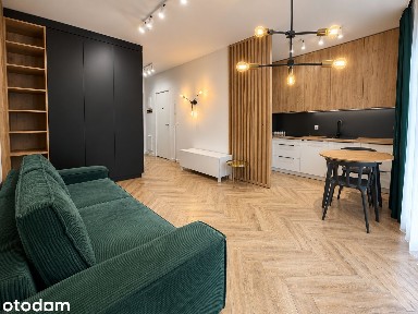 Przepiękne studio z prywatnym tarasem 30 m² i miejscem parkingowym