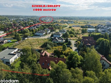 Duży dom na działce 966m2 sąsiadujący z lasem, 7 km od granic Poznania