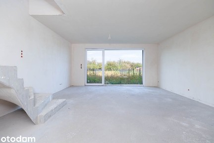 Dom bliźniak | 87,62 m² | 4 pokoje | poddasze | ogródek | Gowarzewo