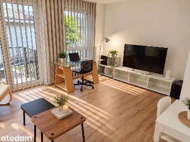 Nowoczesne mieszkanie 38 m² z balkonem | Bulwary | Centrum Oświęcimia