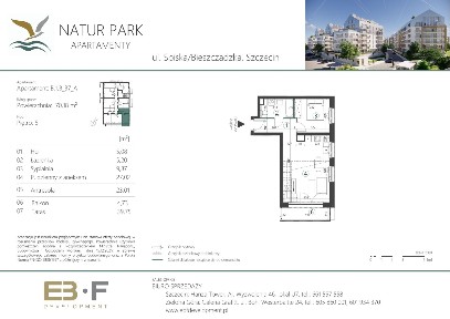 Natur Park | apartament 3-pok. | B37