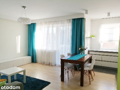 Słoneczne 2 pokoje 50 m2 z balkonem umeblowane