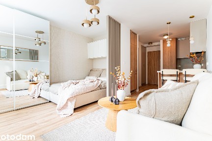 Słoneczna kawalerka z balkonem| 29m2|