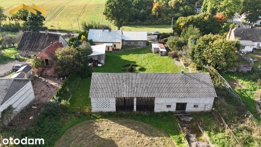 Siedlisko - dom 153 m² i 11,29 ha ziemi rolnej - Laskowice, gm.Prabuty