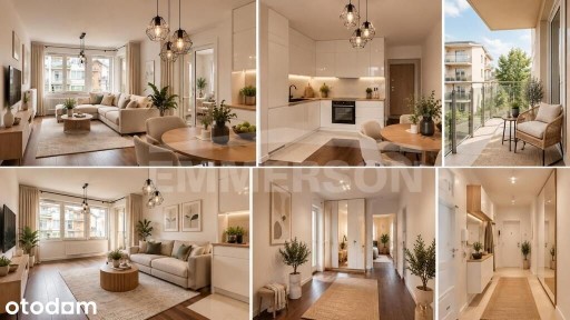 3 pokoje/duży balkon/zieleń