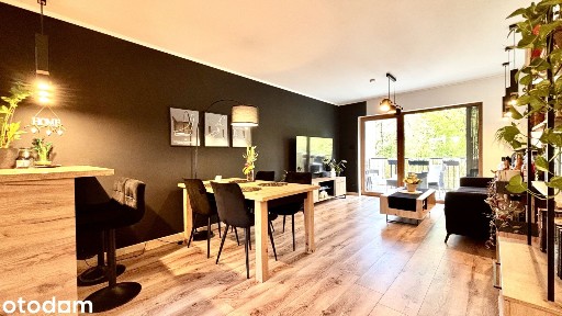 Bezczynszowy, wyposażony apartament pod parkiem, 86m², parking.