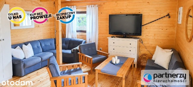 Domek nad jeziorem Żarnowieckim