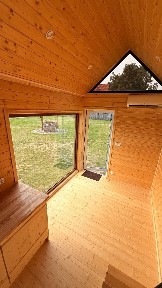 Tiny house, domek mobilny, dom letniskowy, całoroczny, gotowy, dostępny od ręki