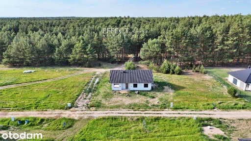 Dom parterowy 112 m2 pod lasem z działką 1083 m2