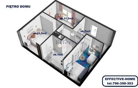 Dom w zabudowie szeregowej na działce 260m2! Hit!