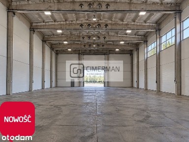 1600 m2 z SUWNICĄ - SIŁA 1000 kW !