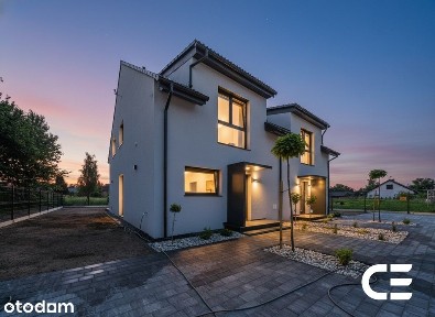 Nowoczesne bliźniaki w Nieciszowie | 110,39 m²