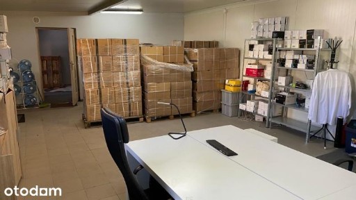 100 m2 magazyn z zapleczem socjalnym, ogrzewany