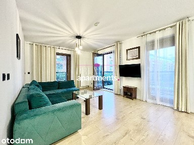 2 pokoje, 55 m2, 2 balkony, hala, przy Marinie