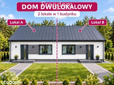 Dom na sprzedaż 57m2, Pompa ciepa, stan deweloperski