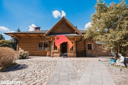 Piękna Drewniana Willa, Działka 2,2Ha