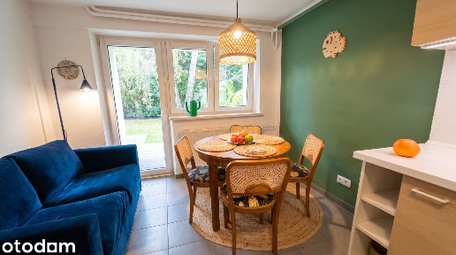 Bezczynszowe mieszkanie 50m² w Krakowie Śródmieściu z ogrodem