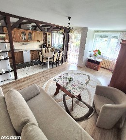 Jasne i w pełni umeblowane 2-pokojowe mieszkanie 54,20m2 + piwnica