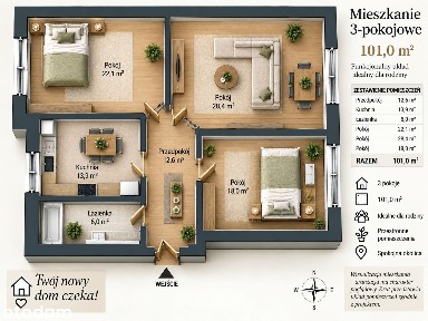 CENTRUM 101M2, WYSOKIE POMIESZCZENIA, W CENIE GARAŻ MUROWANY + PIWNICA