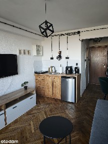 Kawalerka na Powiślu z balkonem i widokiem na Wisłę i Stadion