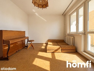 3 lub 4 pokoje | Metro Wilanowska | Balkon
