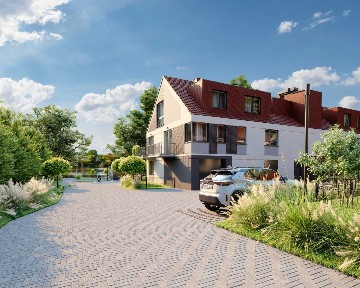 Nowe mieszkanie 48,67 m² z ogrodem 75 m² | TERCET Sztum