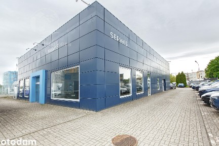 Salon samochodowy/parking i warsztat