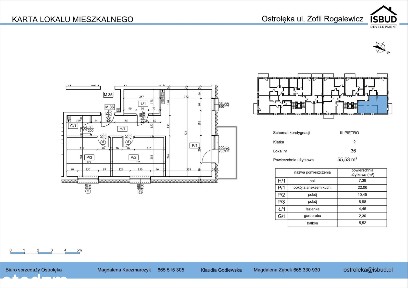 3-pokojowe mieszkanie 55m2 + balkon Bezpośrednio