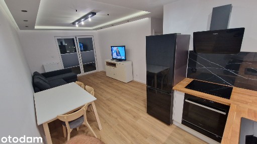 Gotowe słoneczne 2 pokojowe 40 m2, Ogródek, Hala garażowa