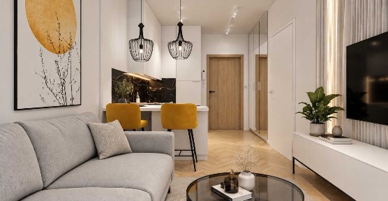 Nowe 2-pokojowe mieszkanie z balkonem | Nowe Centrum Łodzi (NCŁ), ul. Hasa | Pierwszy najemca | Bez prowizji