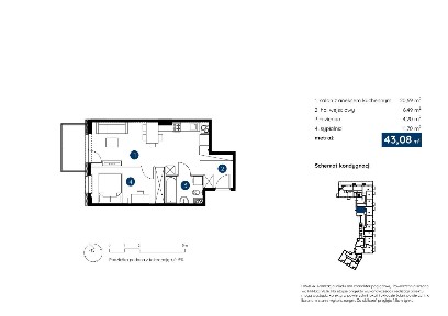 ★NEGOCJUJ! 2 pok. 43m2 + balkon★Szybki termin★MP w hali 