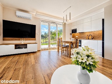 Nowoczesny apartament z ogródkiem w Niskowej (gmin