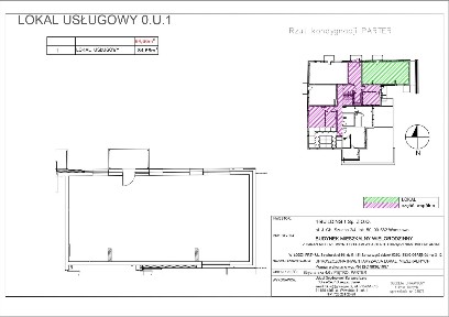 Nowy lokal użytkowy U.1, 84,66 m² na wynajem