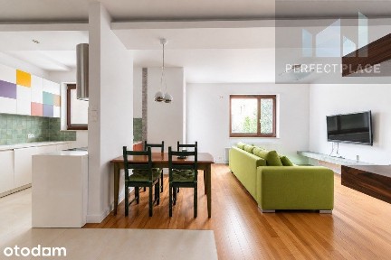 Ładny apartament z garażem - Parter