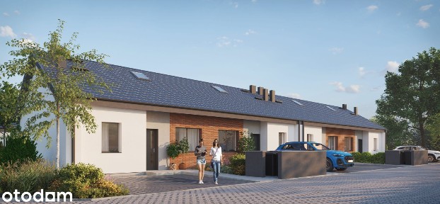 Lokal parterowy 54 m kw., 3 pokoje, ogródek, 2MP