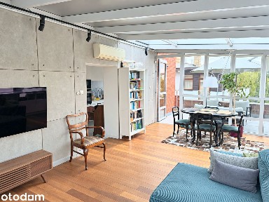 Kamienna Góra: ostatnie piętro willi z 1937, taras 16 m²