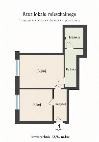 Dwa pokoje w sercu Gdyni - kamienica z 1936 roku